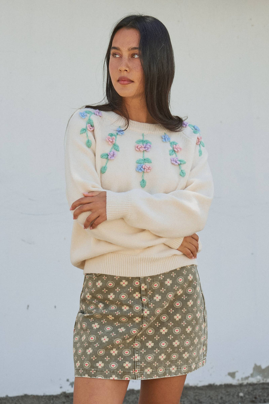 Heartbreaker Denim Skirt