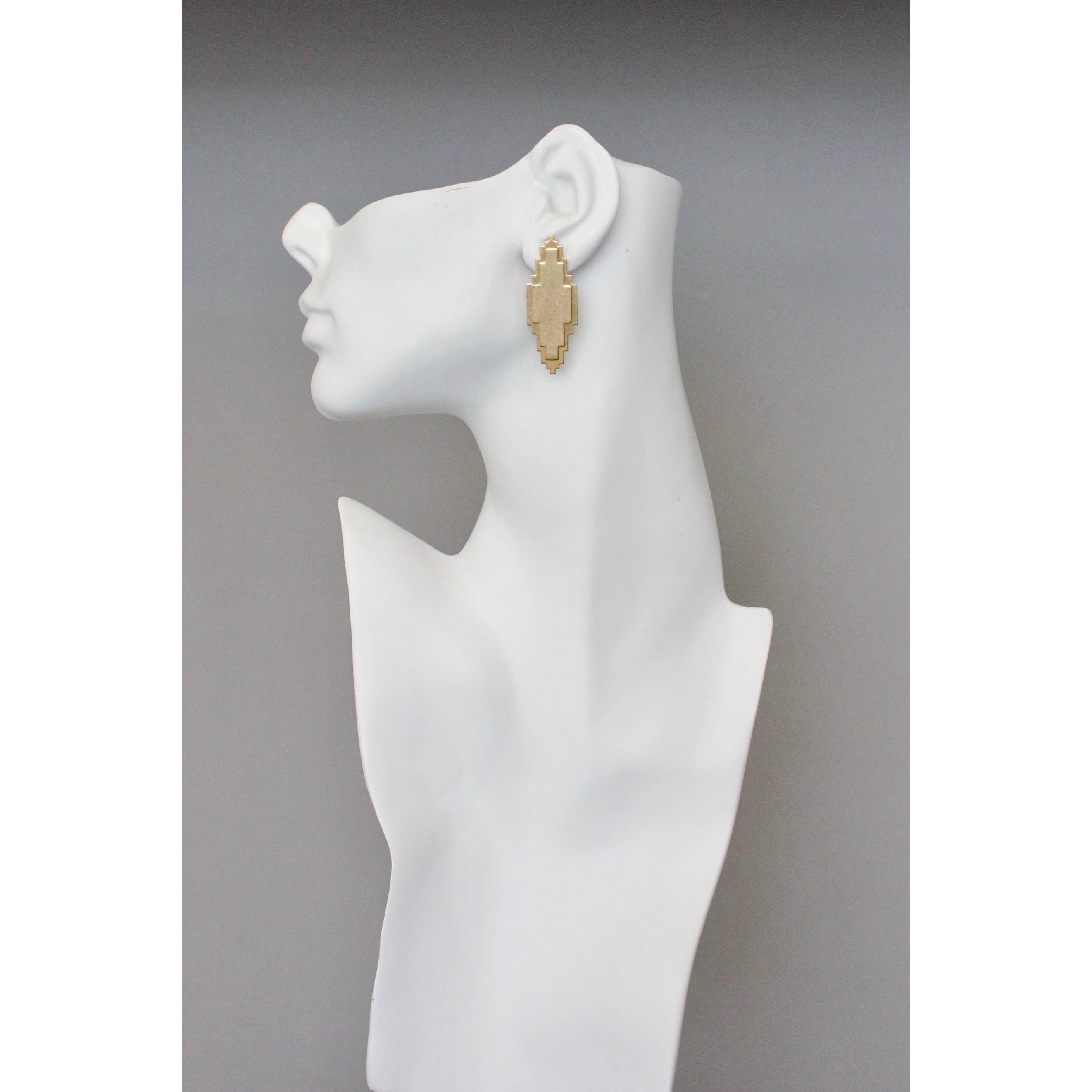 David Aubrey Geometric Earrings