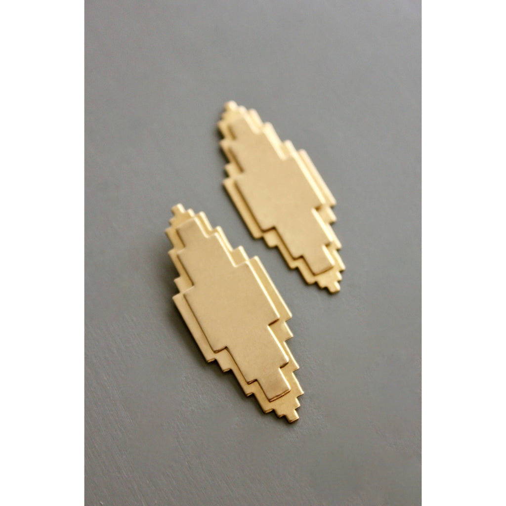 David Aubrey Geometric Earrings