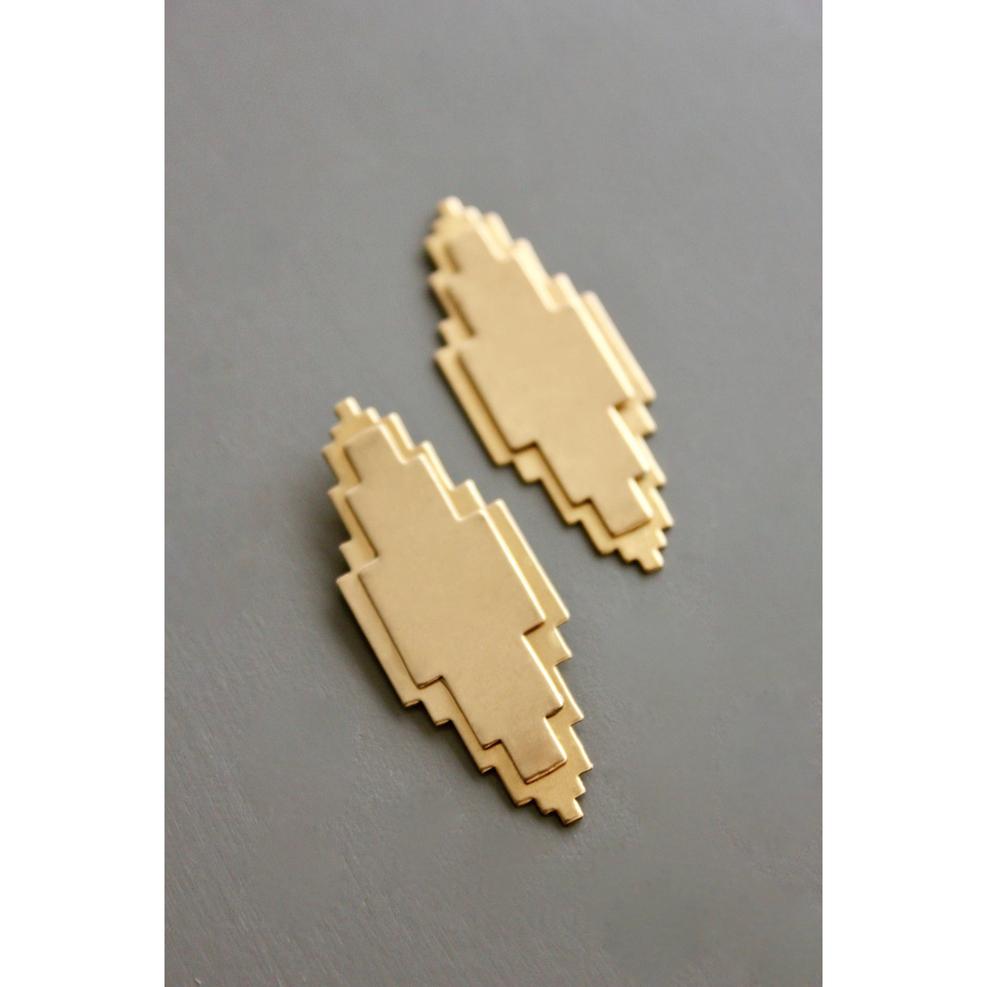 David Aubrey Geometric Earrings