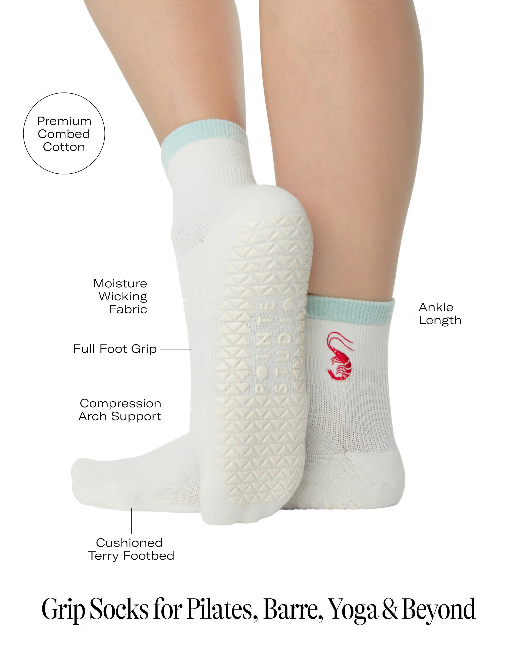 Catch Ankle Grip Sock