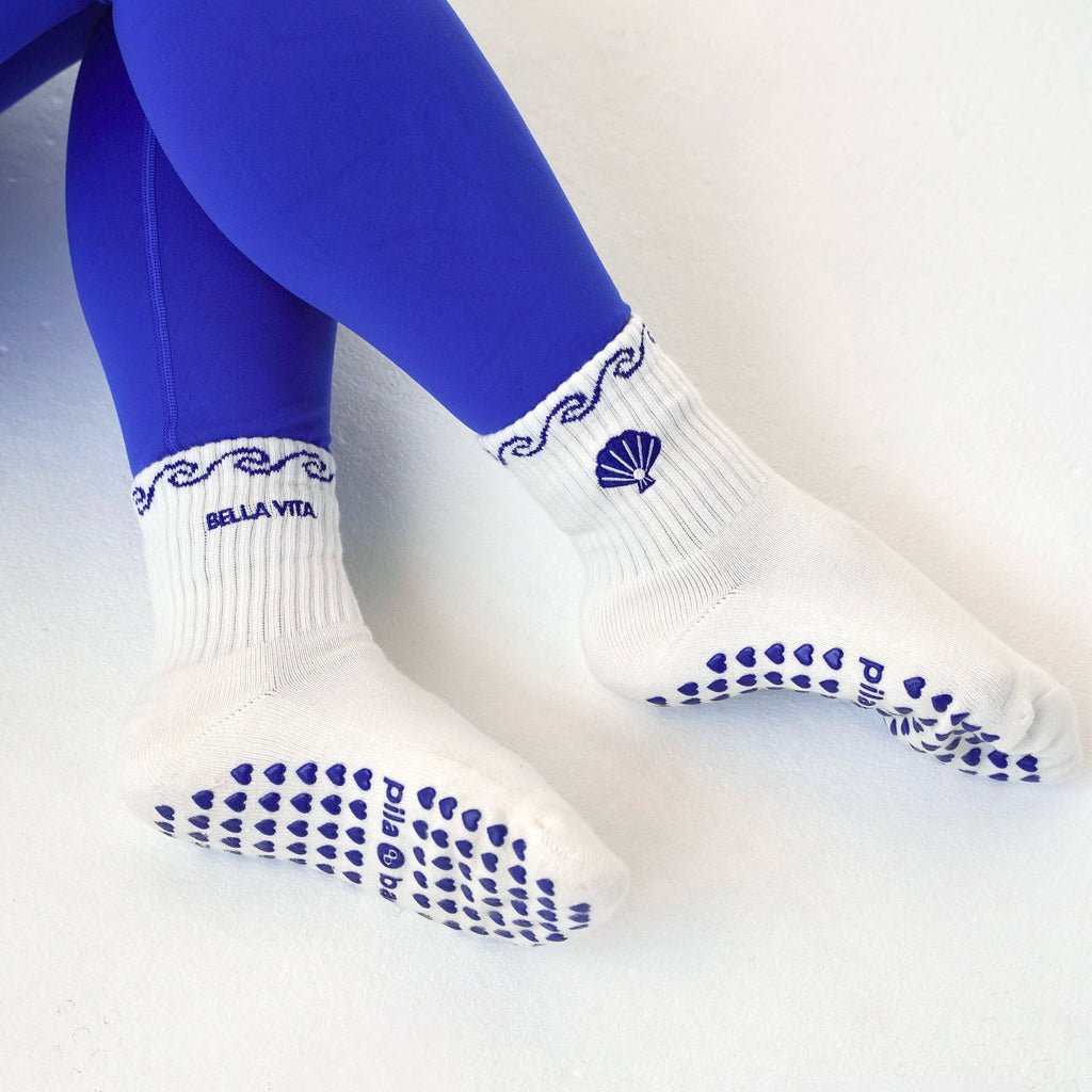 Sea Shell Grip Socks