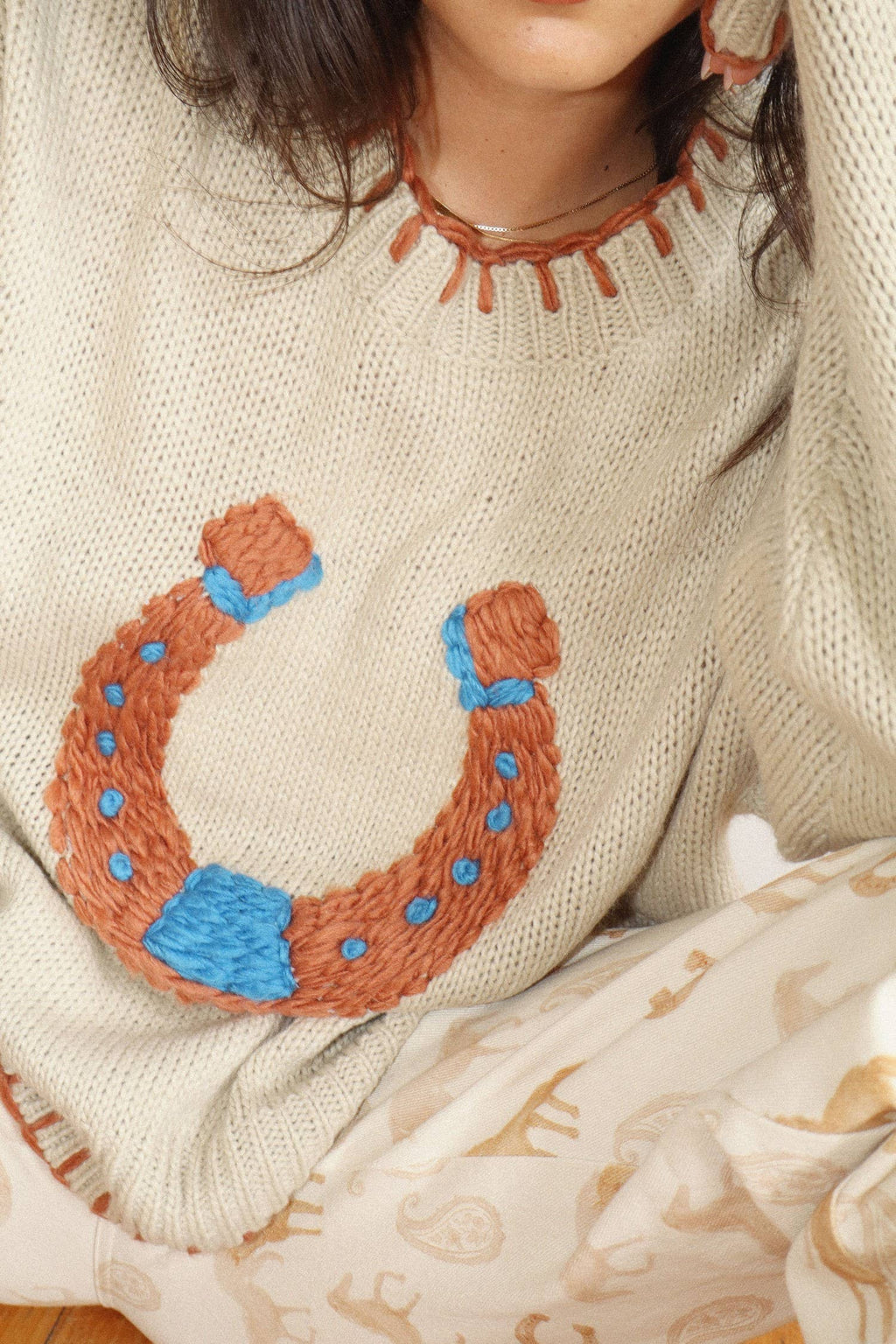 Lucky Stitch Sweater