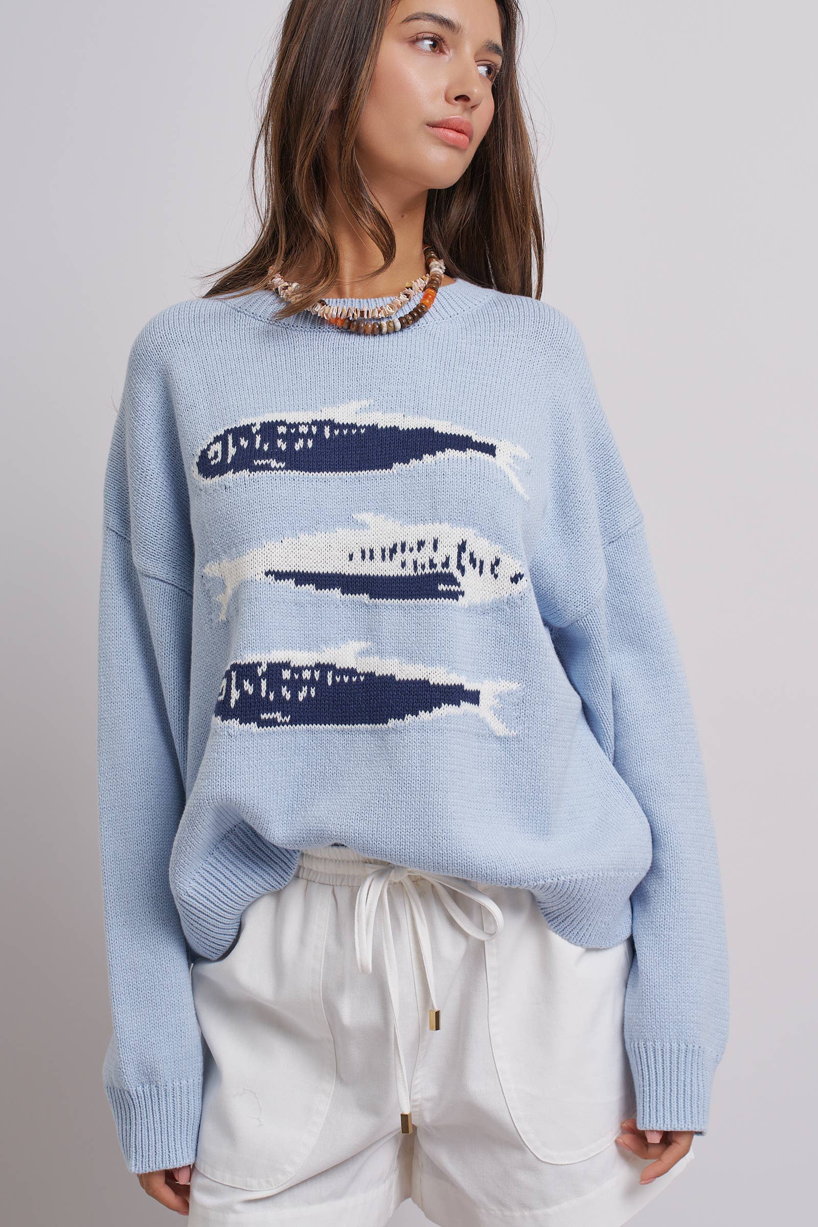 Off The Hook Knit Sweater