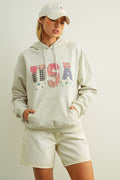 USA Patchwork Hoodie