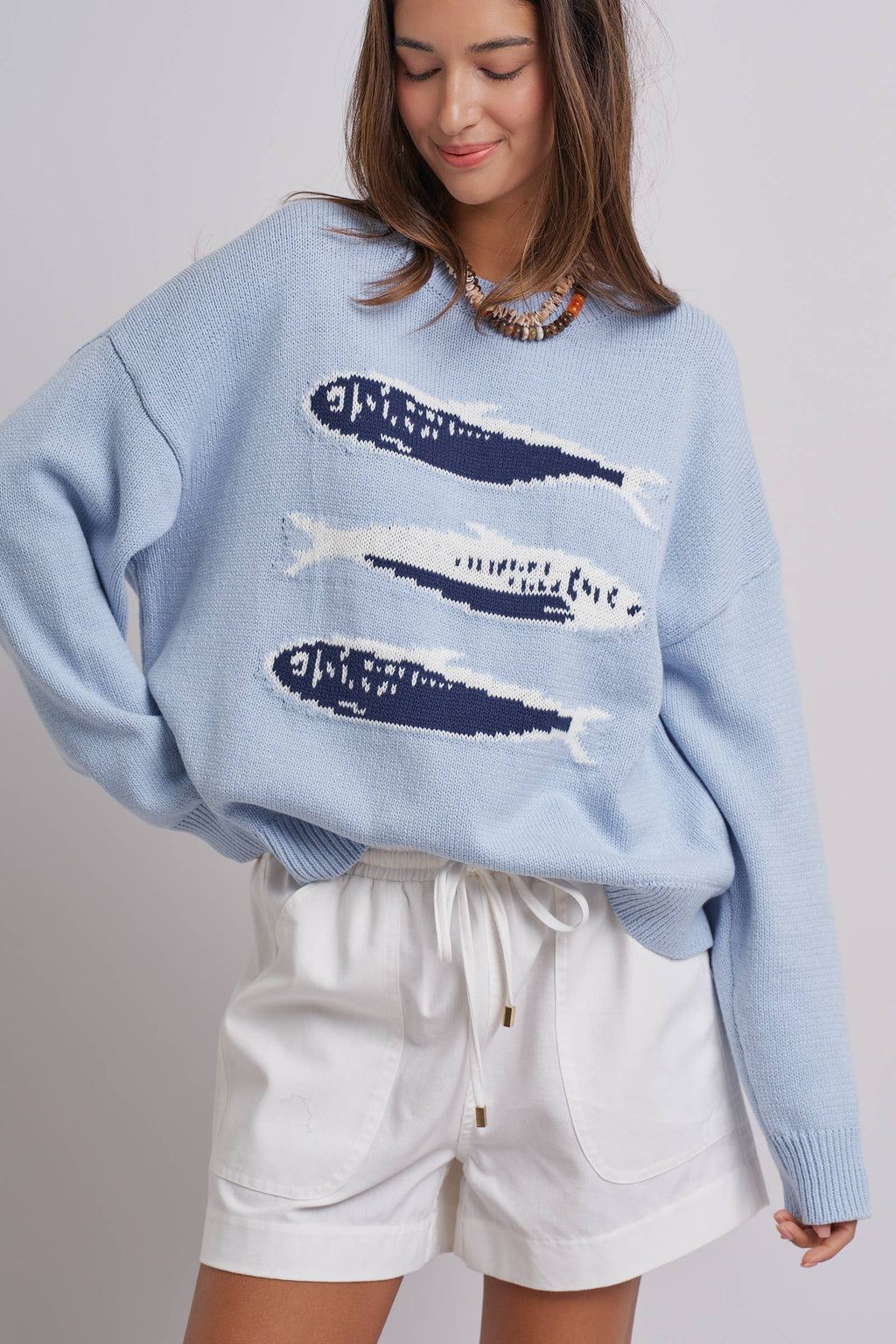 Off The Hook Knit Sweater