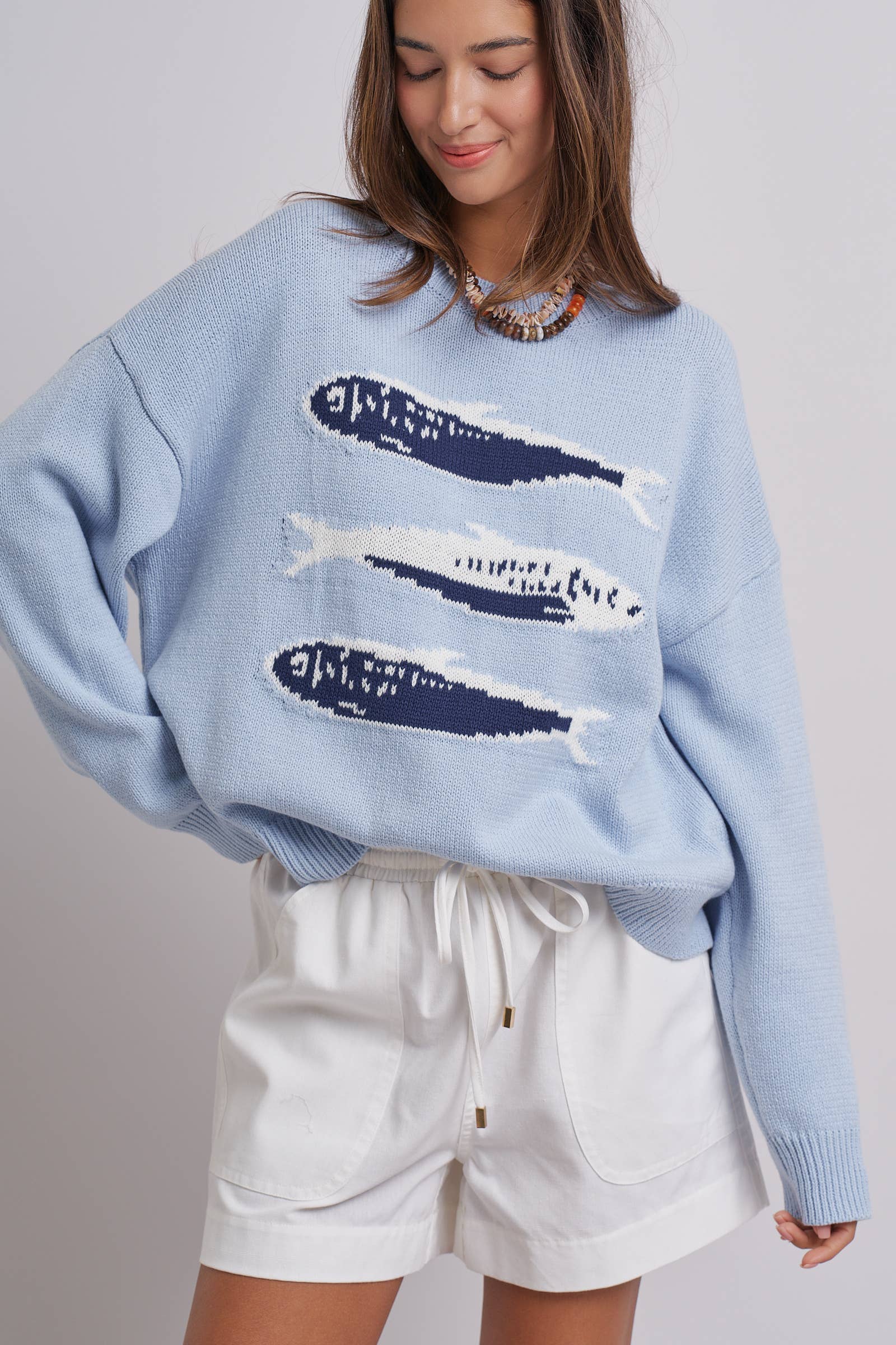 Off The Hook Knit Sweater