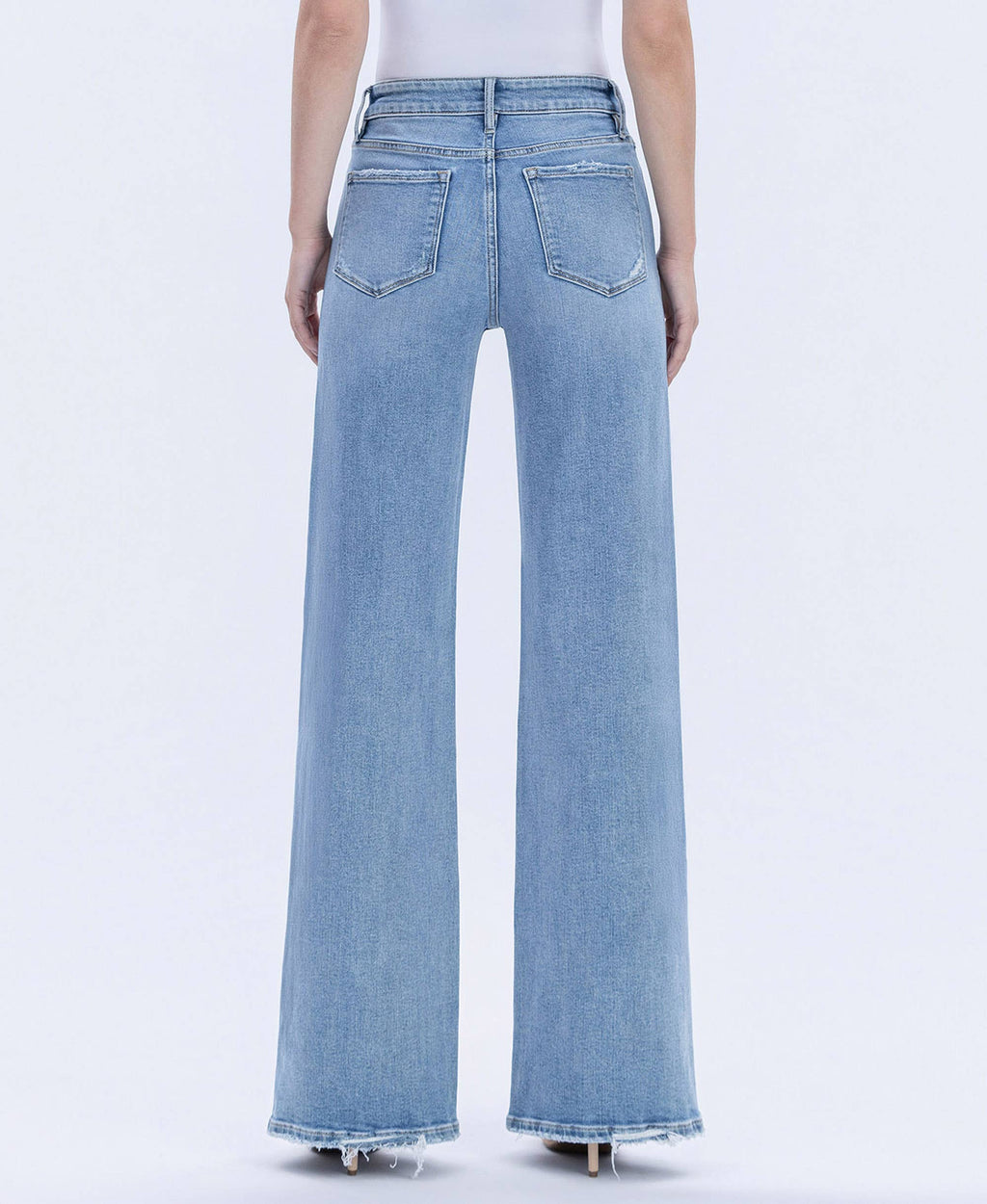 Hearten High Rise Wide Jeans
