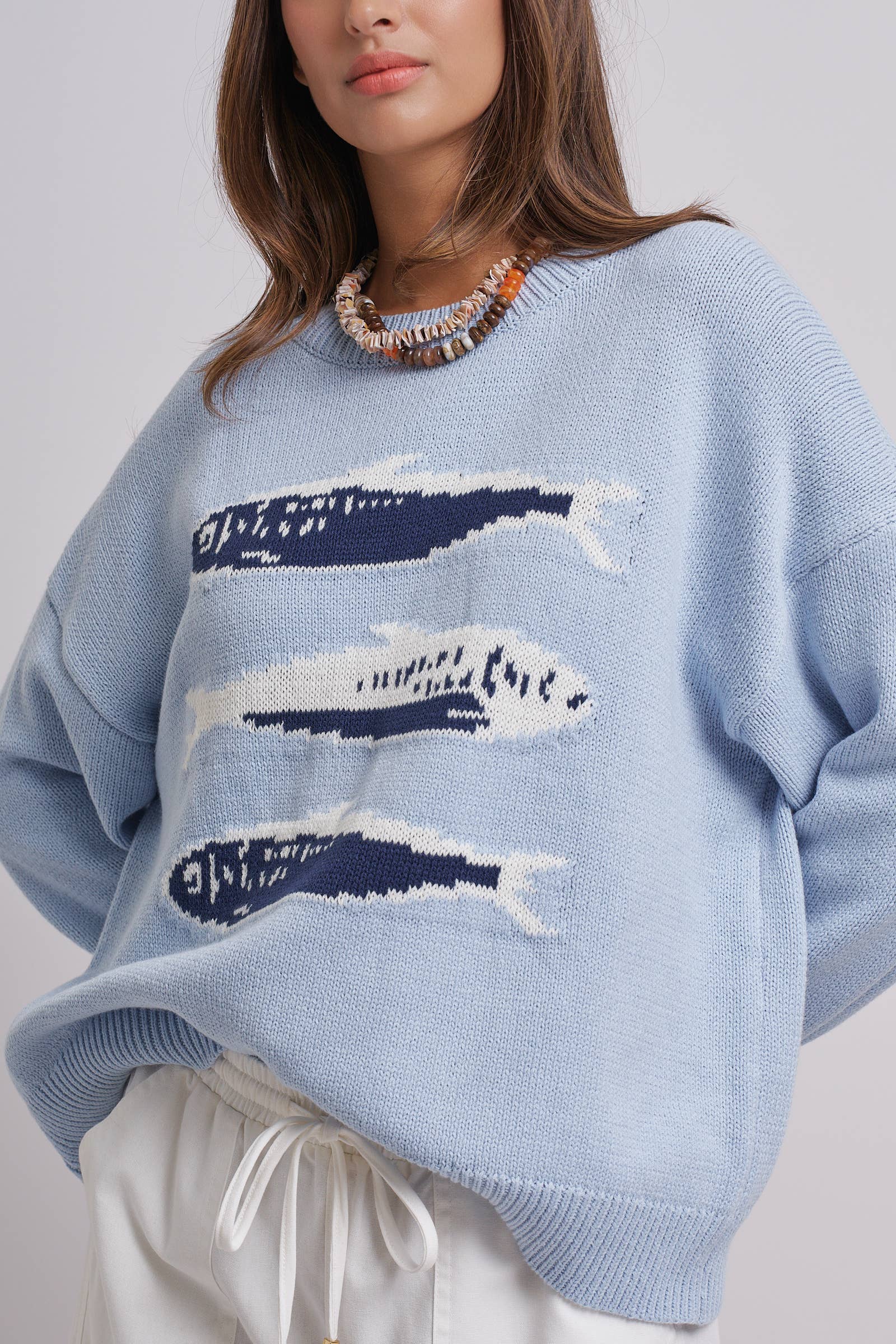 Off The Hook Knit Sweater