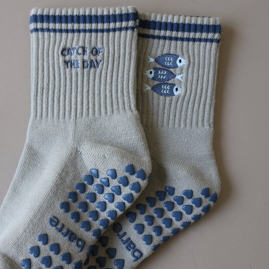 Catch of the Day Grip Socks