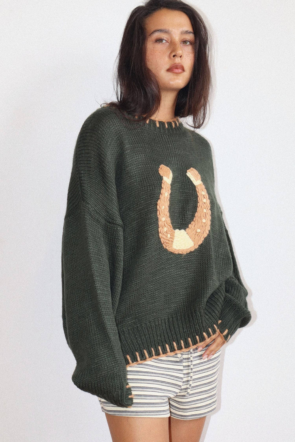 Lucky Stitch Sweater