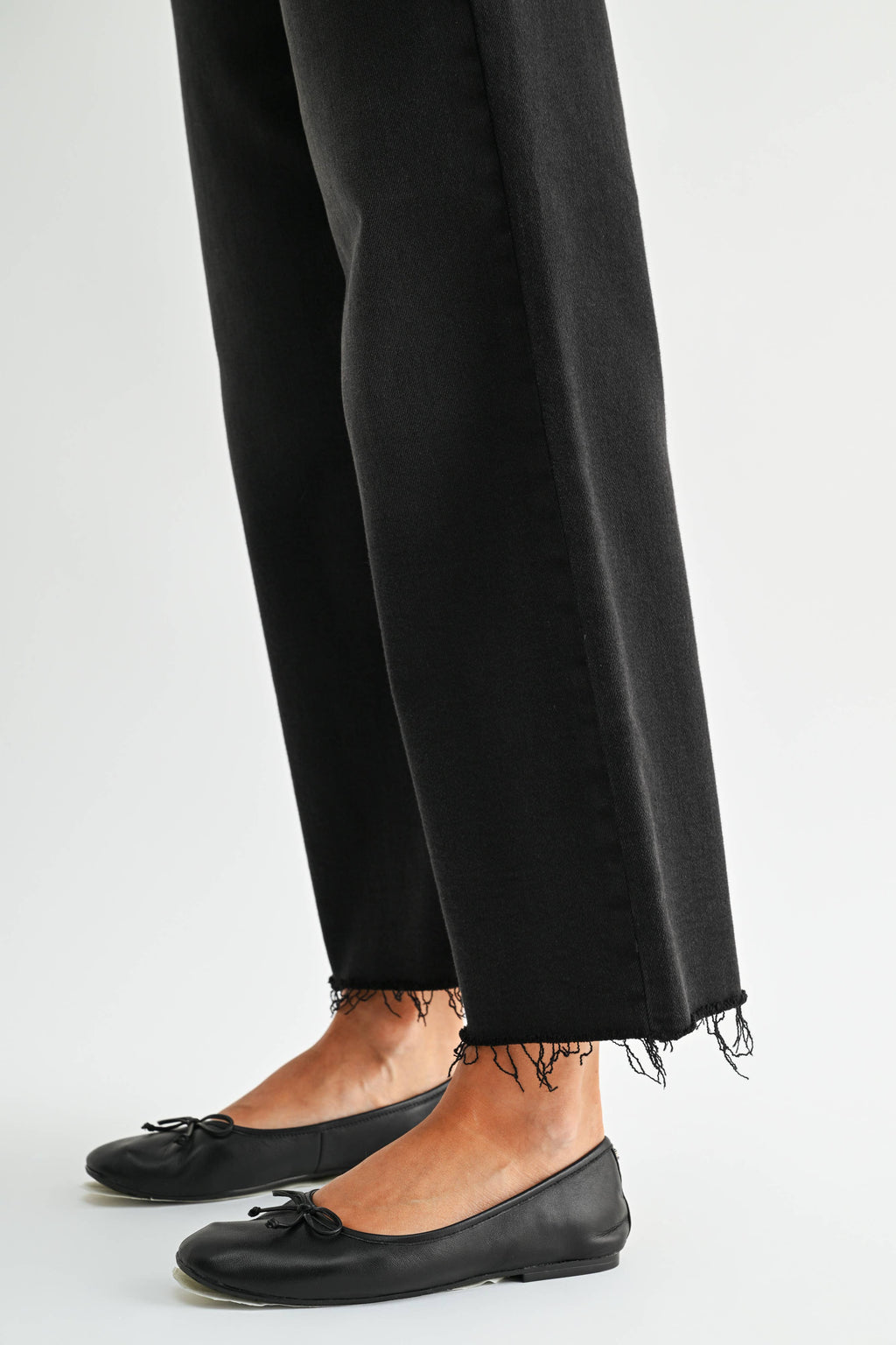 After Hours Wide Leg Black Jean