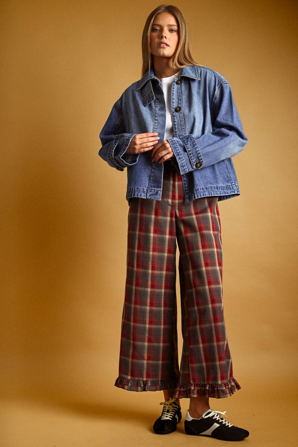Mercer Denim Trench Jacket