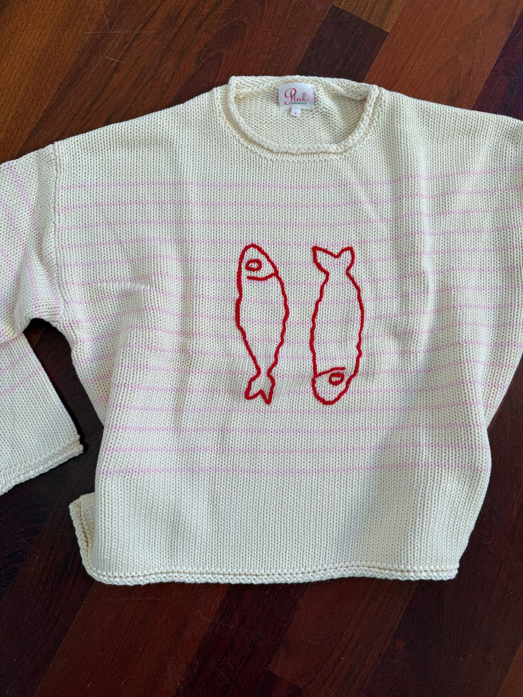 Stripe Twin Sardines Sweater