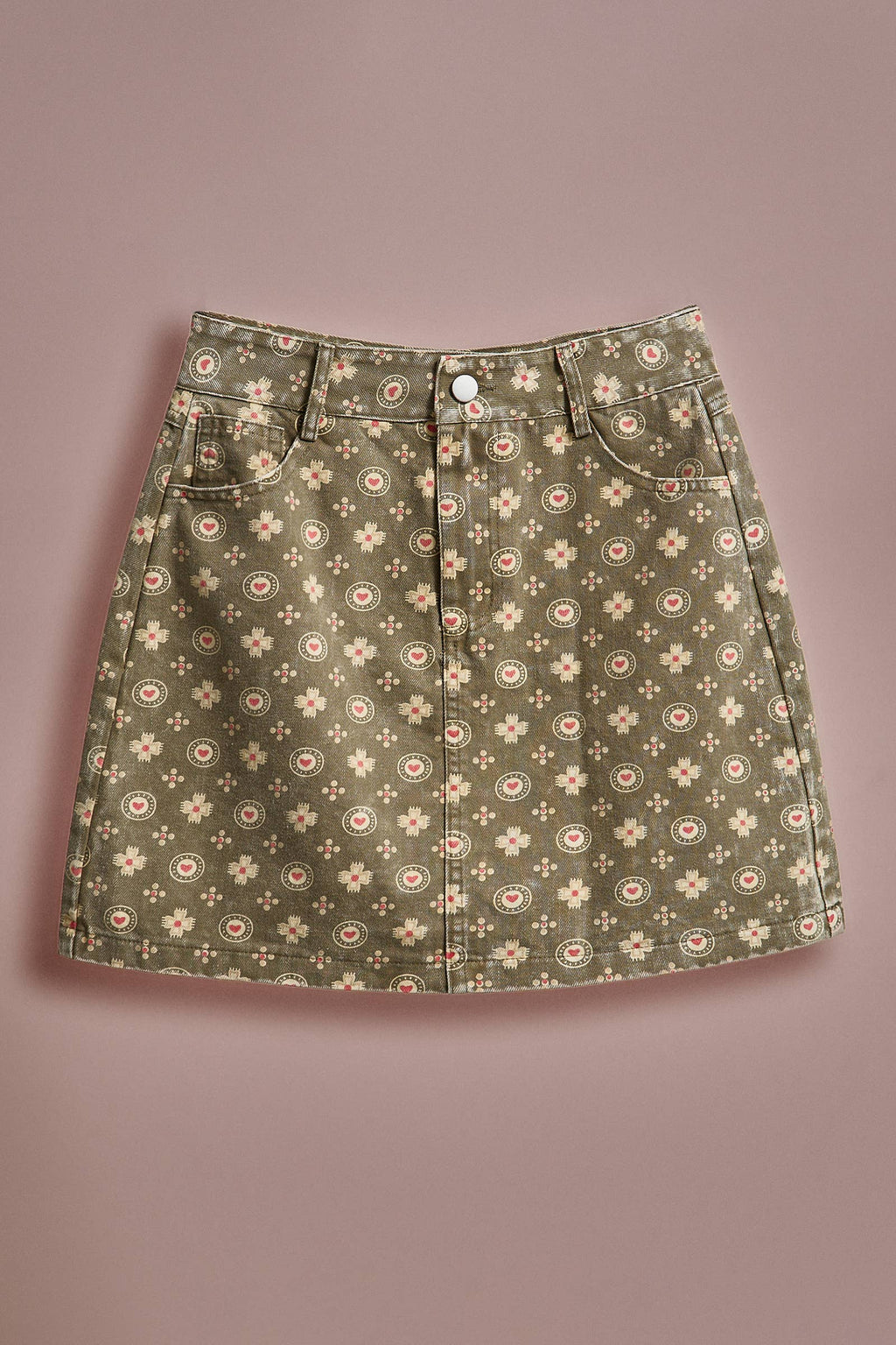 Heartbreaker Denim Skirt