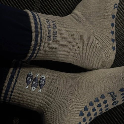 Catch of the Day Grip Socks