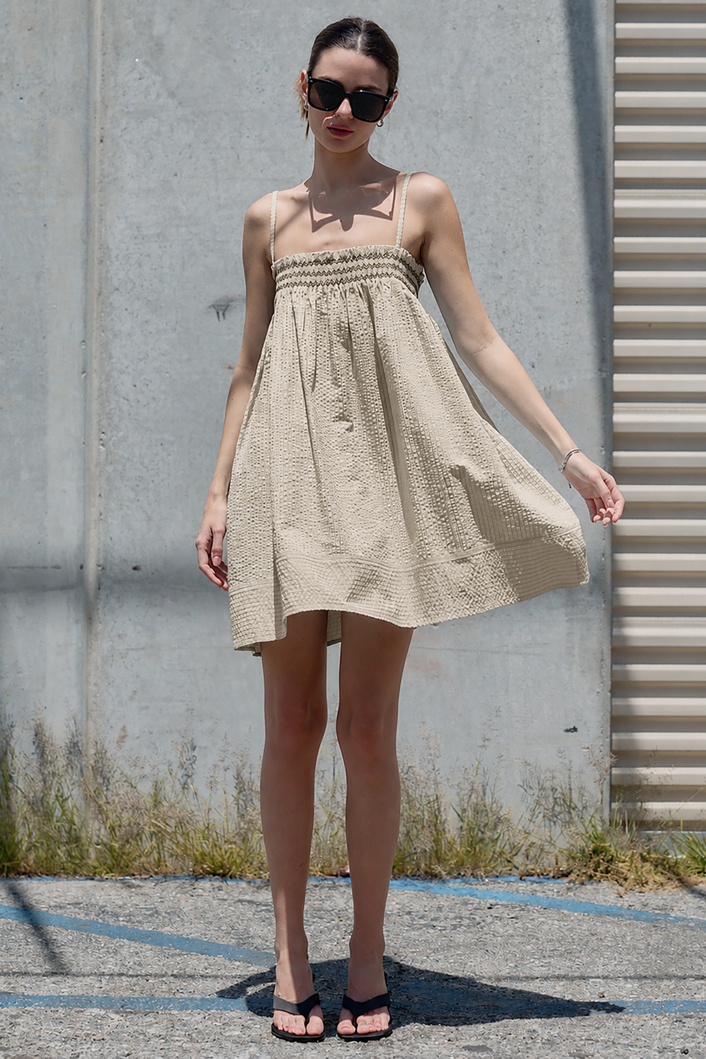 Erin Smocked Cami Dress