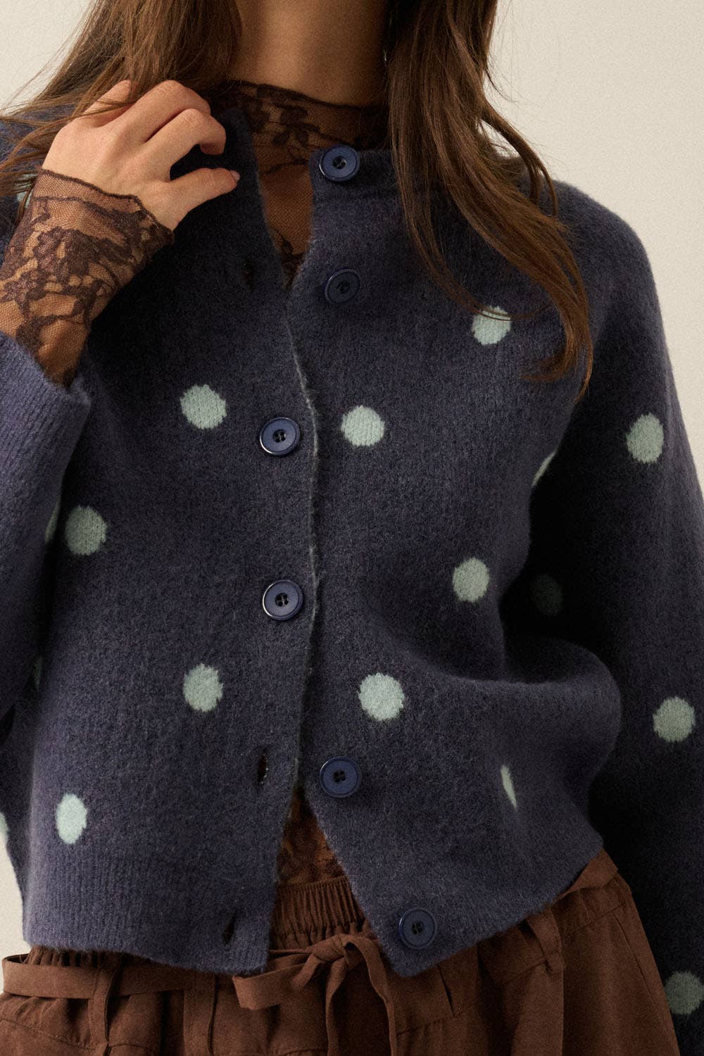 The Dotty Cardigan
