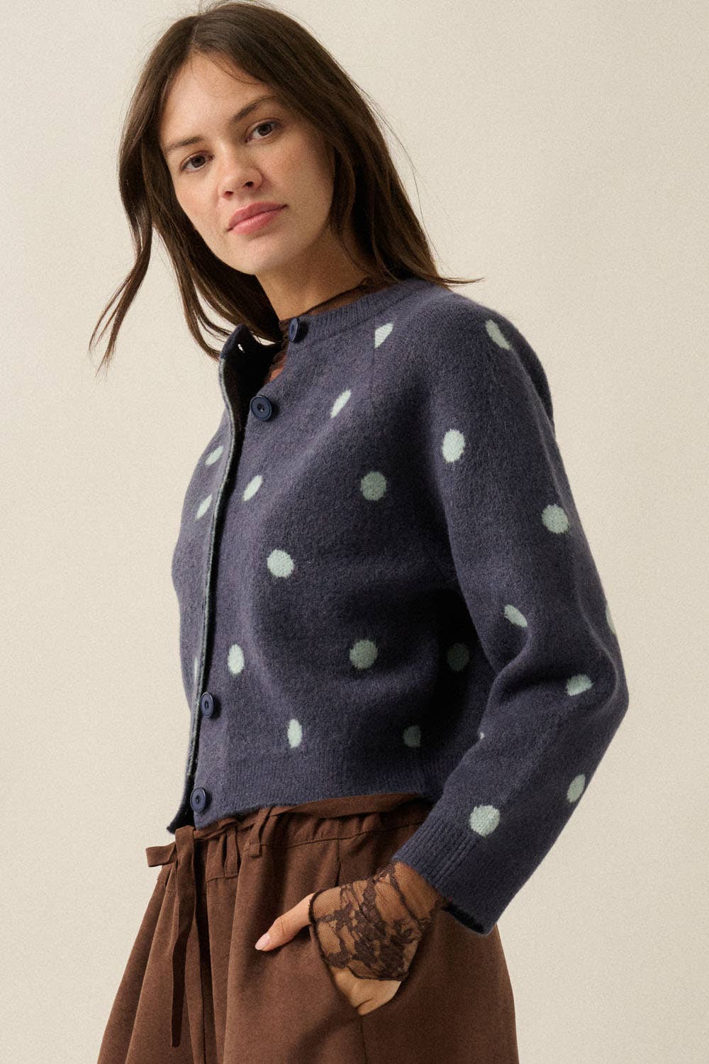The Dotty Cardigan