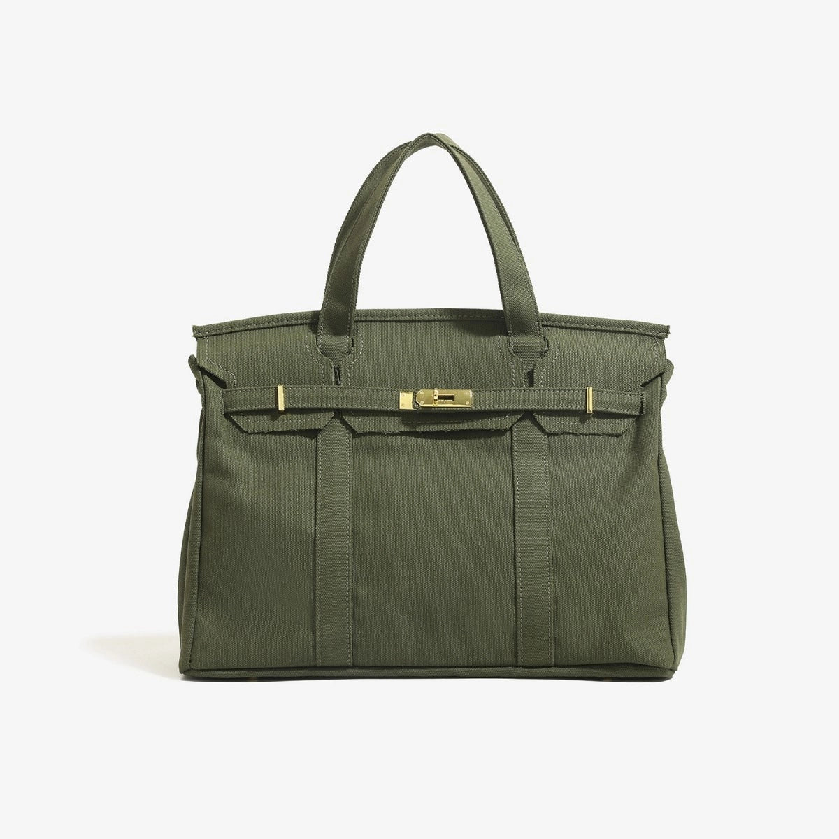 Olive Handmade Premium Canvas Boat Bag