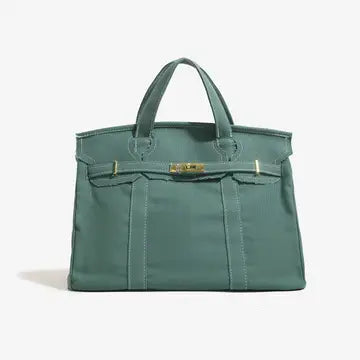 Green Handmade Premium Canvas Boat Bag