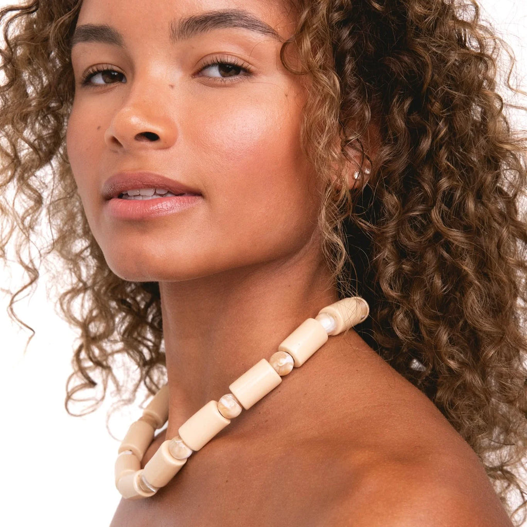 Her New Tribe Crepe & Conch Mother of Pearl Sundry