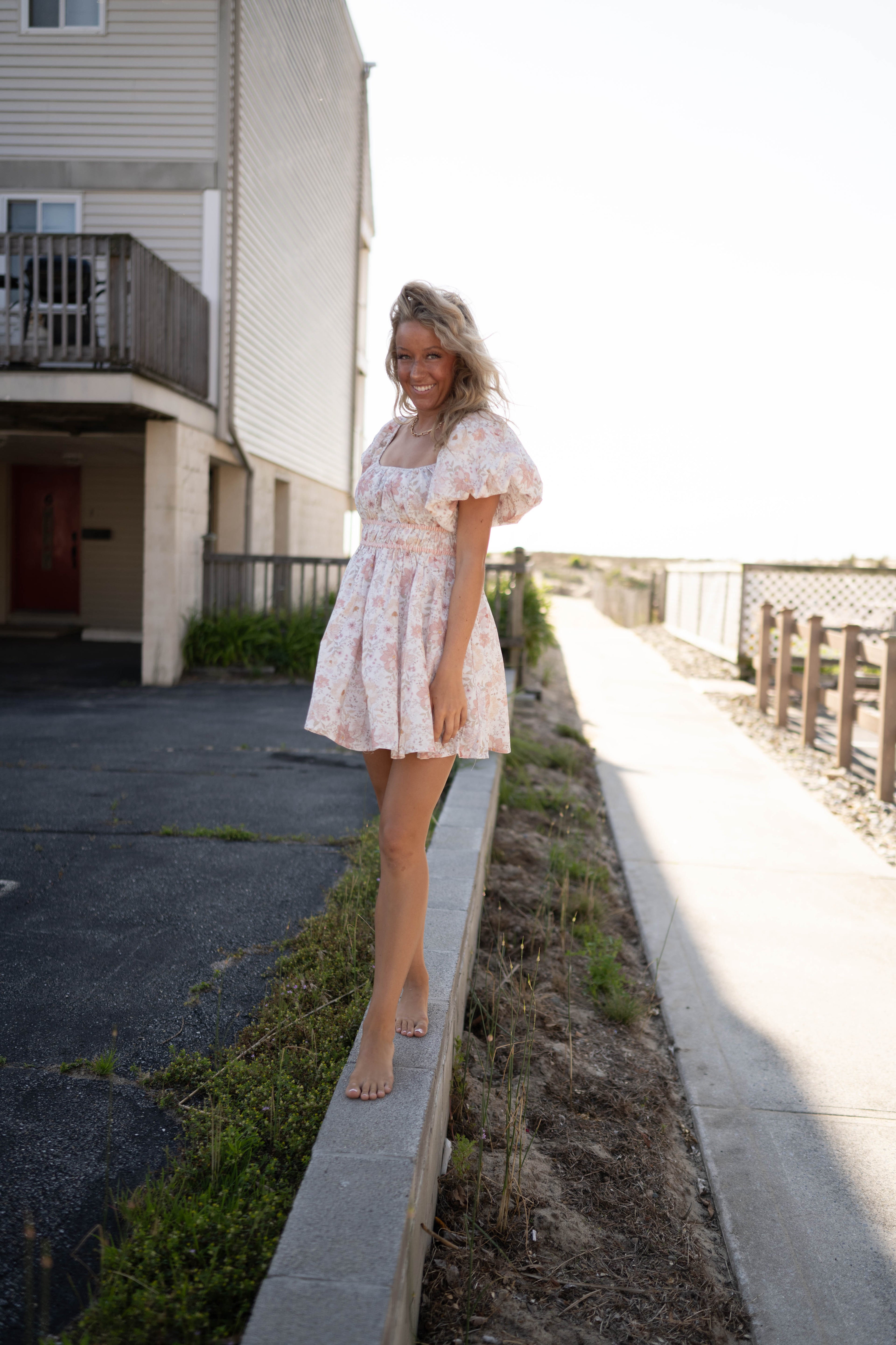 Elise Floral Mini Dress