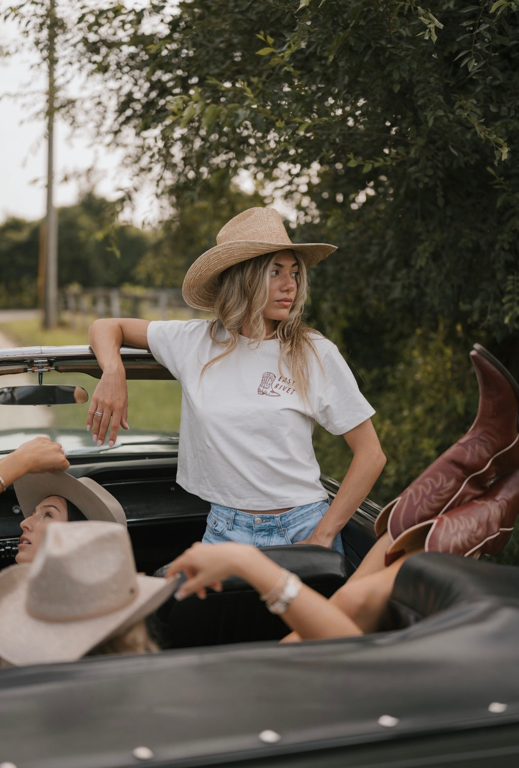 Wildflower Boot Crop Tee