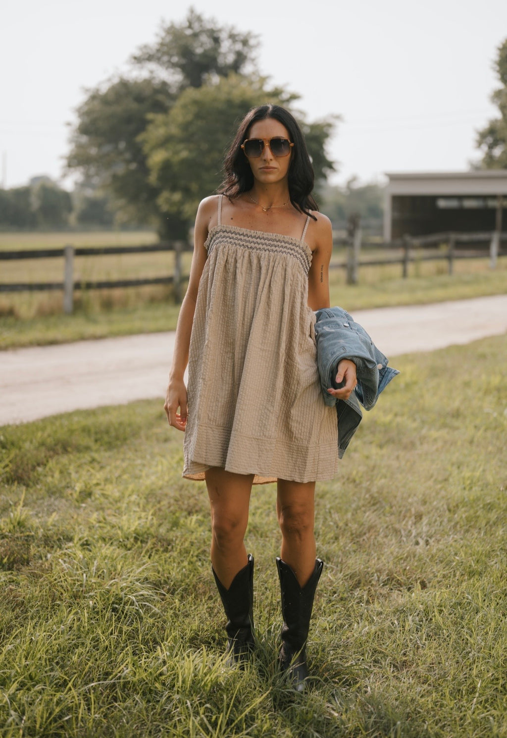 Erin Smocked Cami Dress