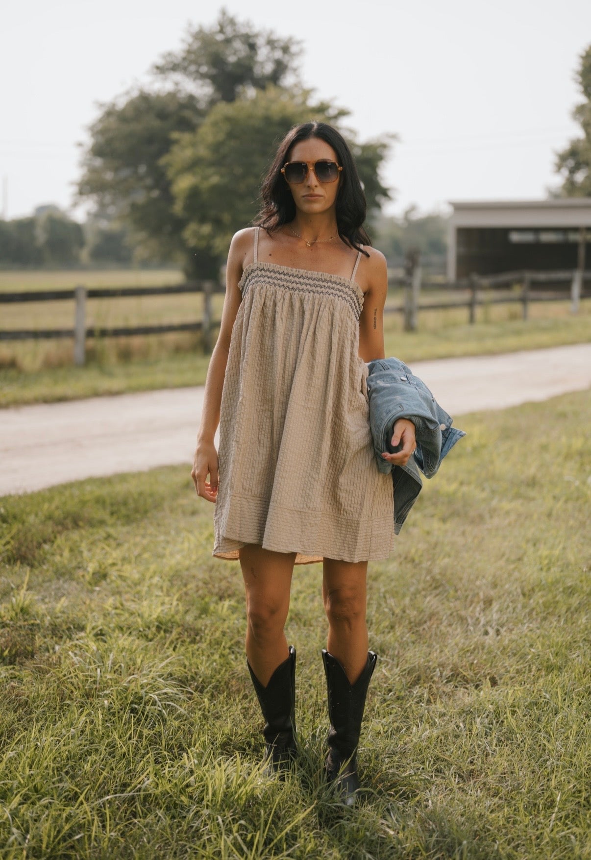 Erin Smocked Cami Dress