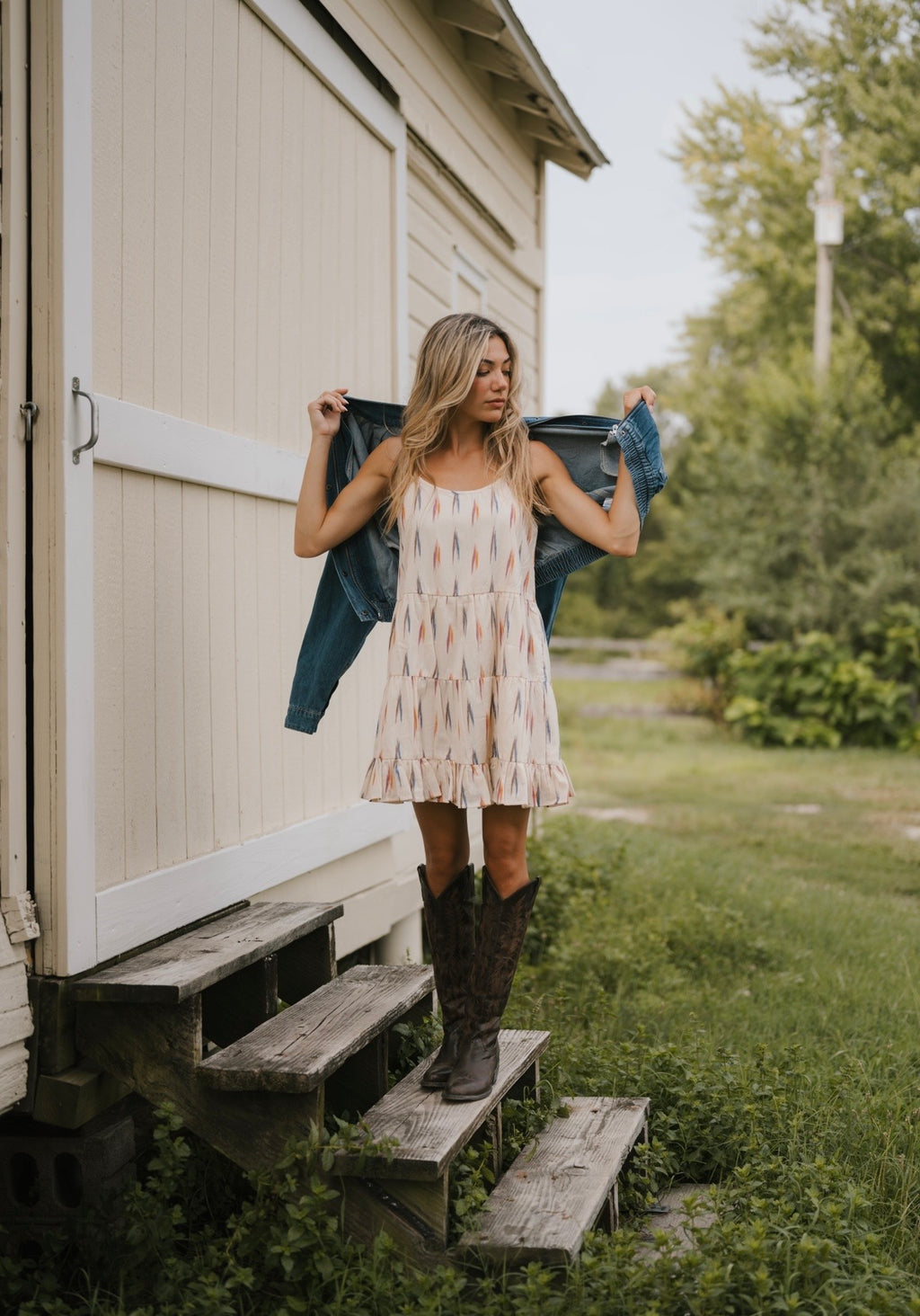 Painted Prairie Mini Dress