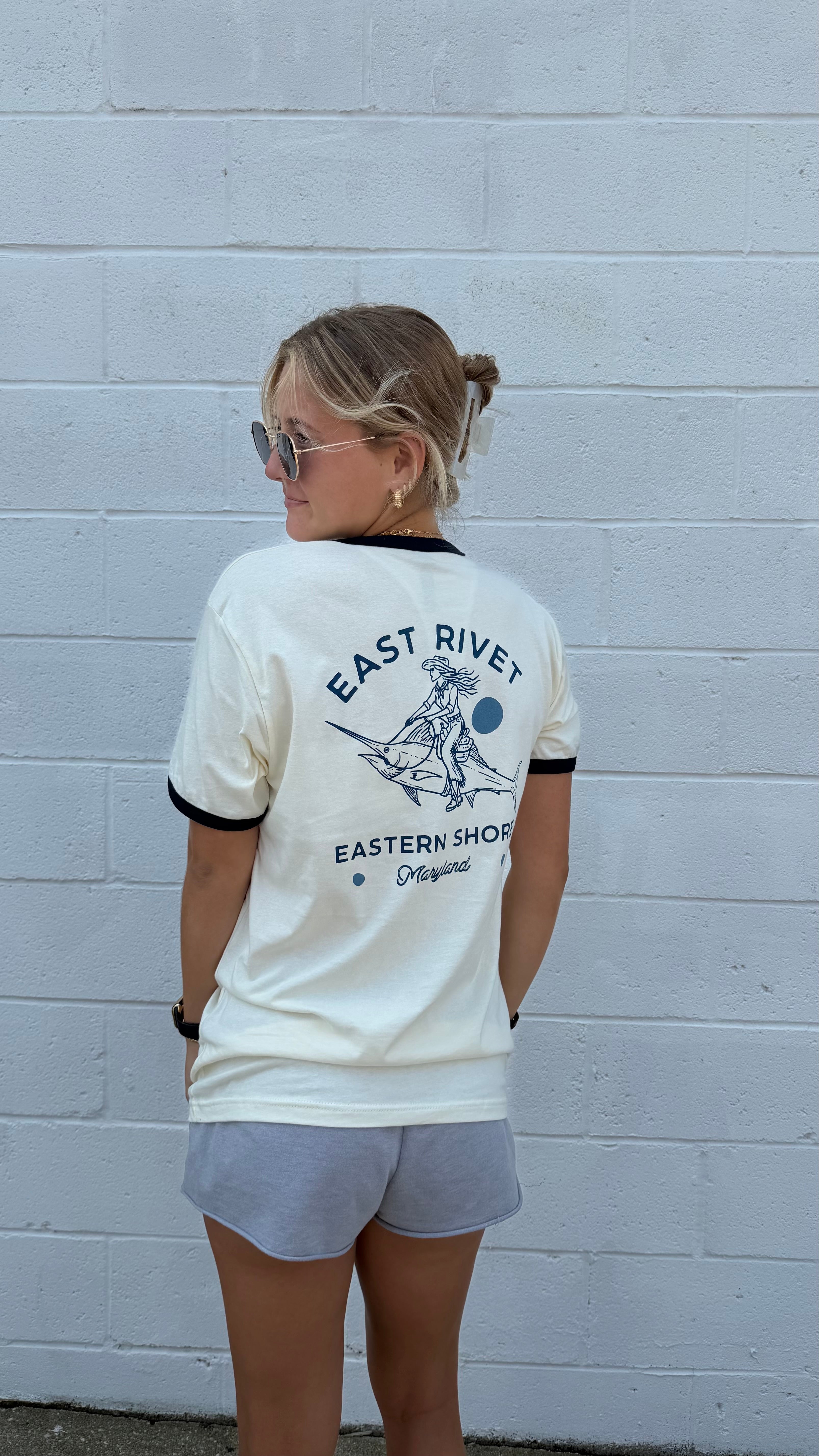 Ride 'Em, Marlin Baseball Tee