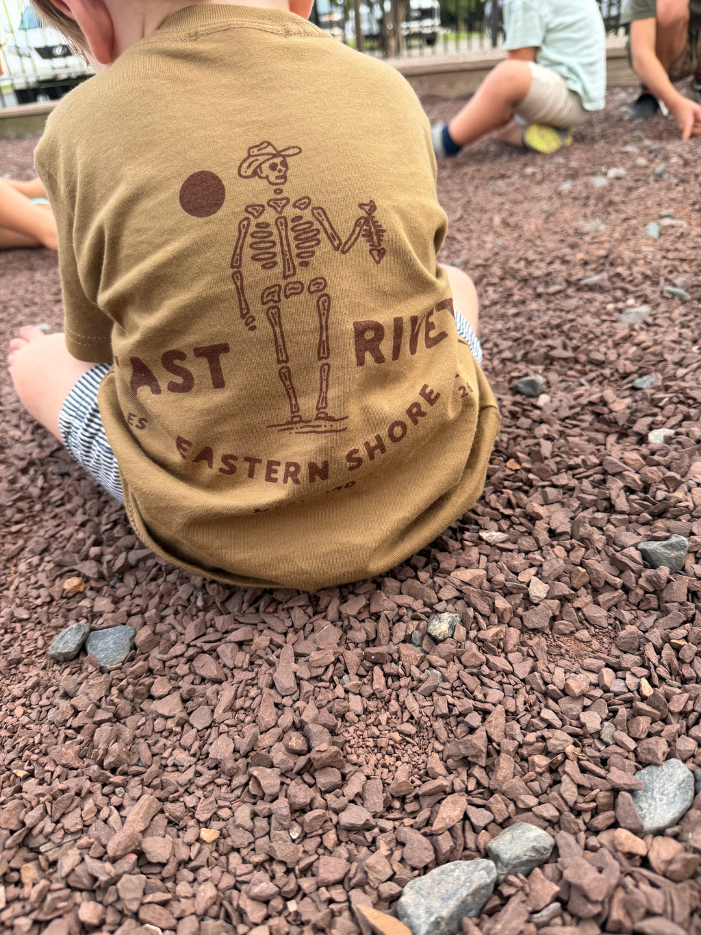 KIDS Dead Fisherman Walkin Unisex Tee
