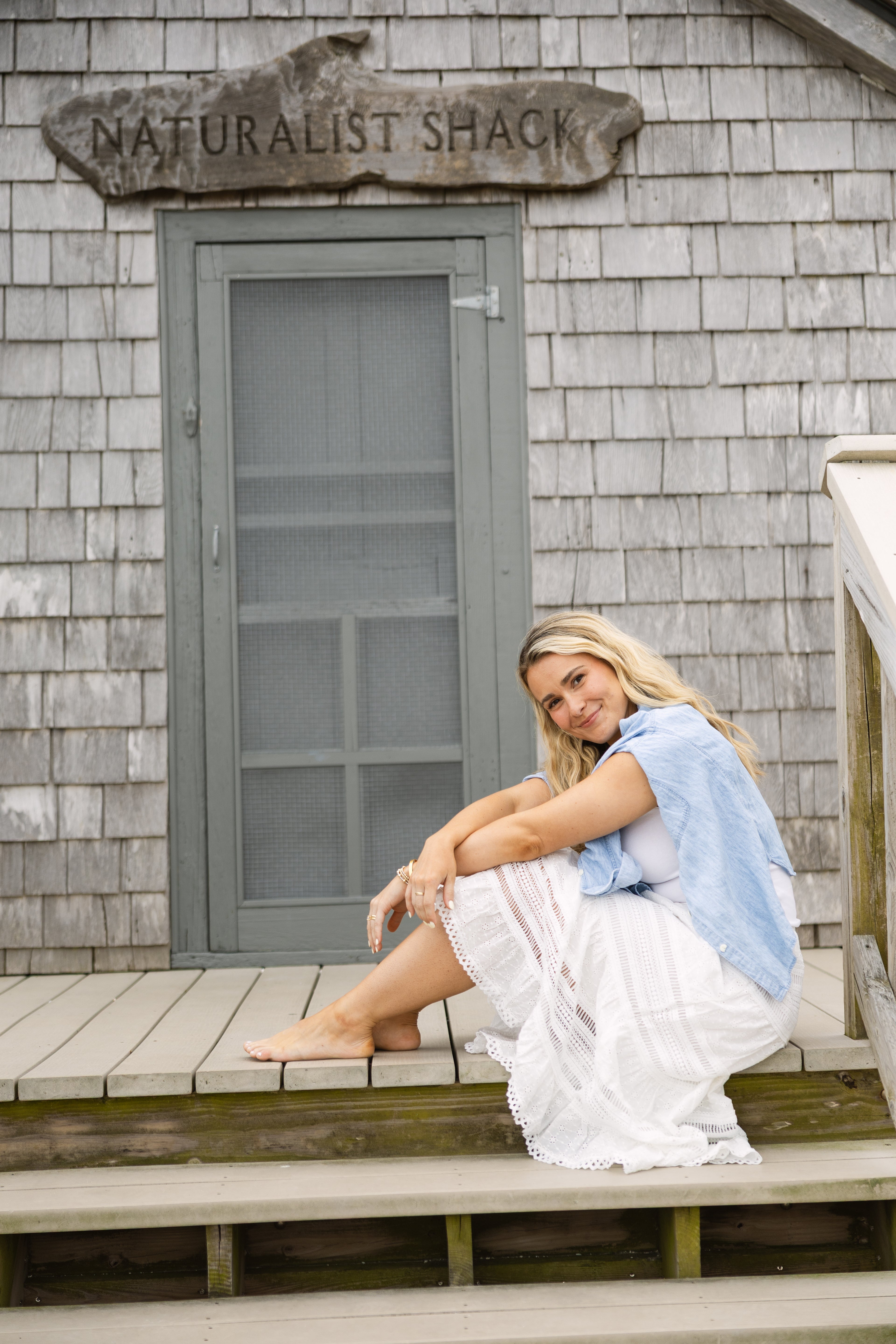 Woven Eyelet Lace Flare Midi Skirt