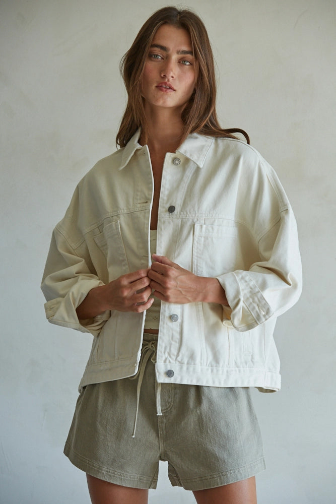 Woven Denim Jacket