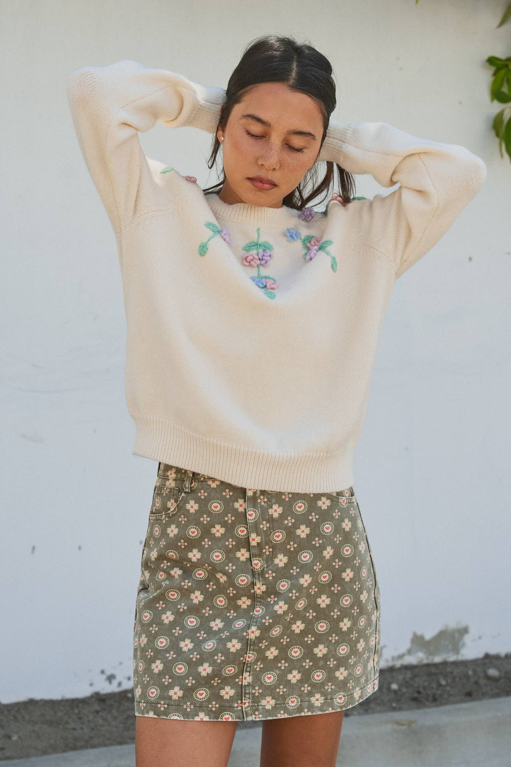 Heartbreaker Denim Skirt