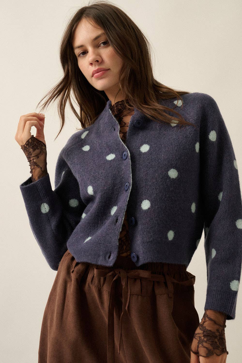 The Dotty Cardigan