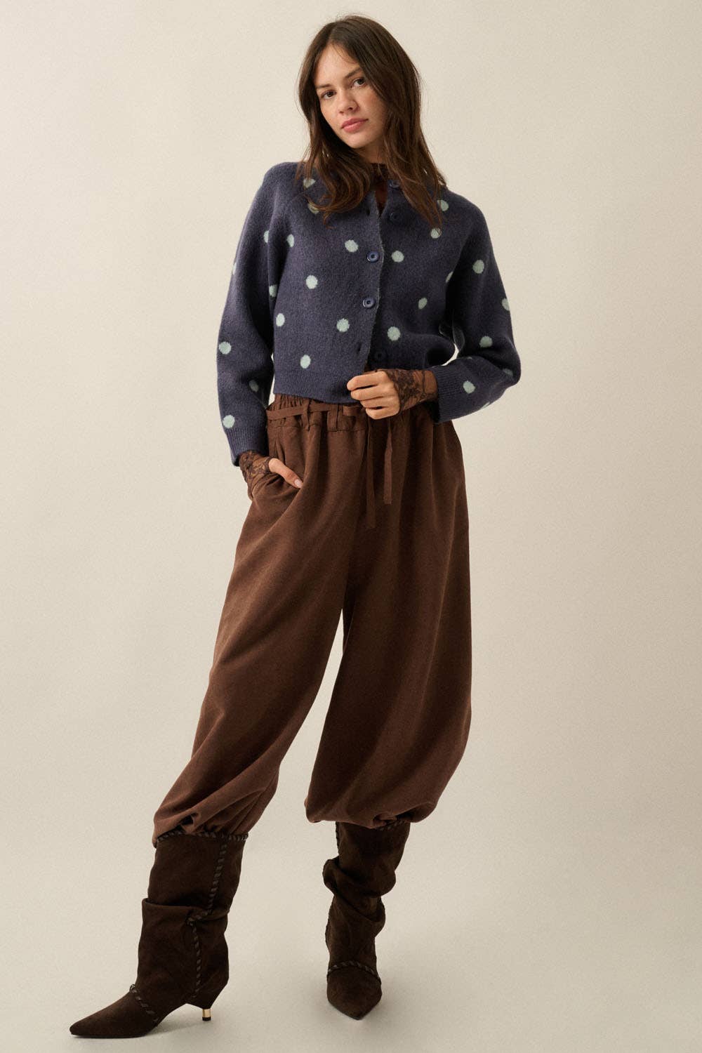 The Dotty Cardigan