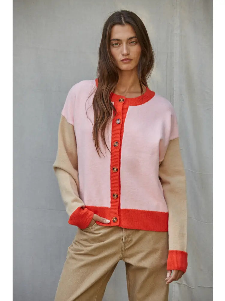 Marlowe Color Block Sweater