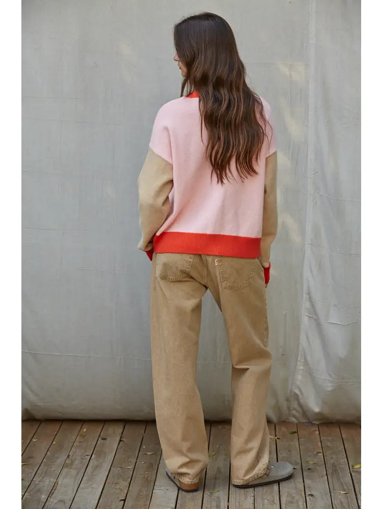 Marlowe Color Block Sweater