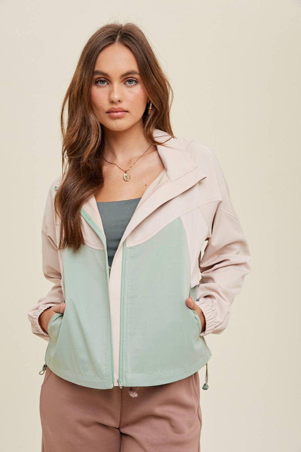 Seabreeze Color Block Jacket