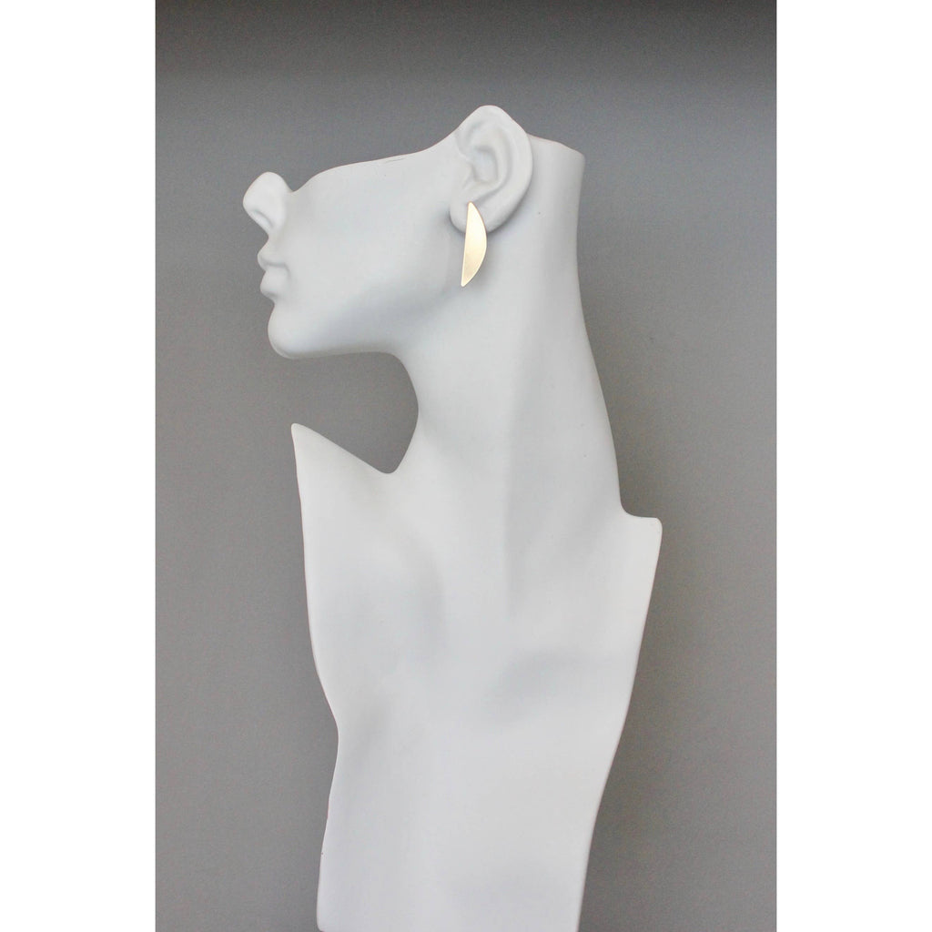 David Aubrey Half Moon Earrings