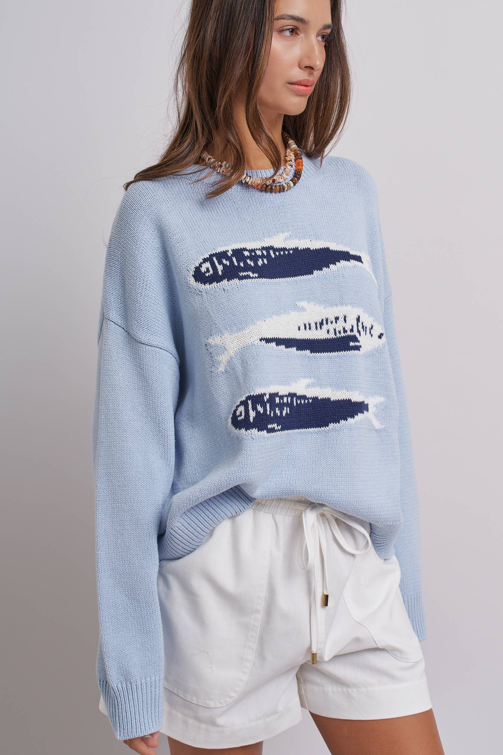 Off The Hook Knit Sweater
