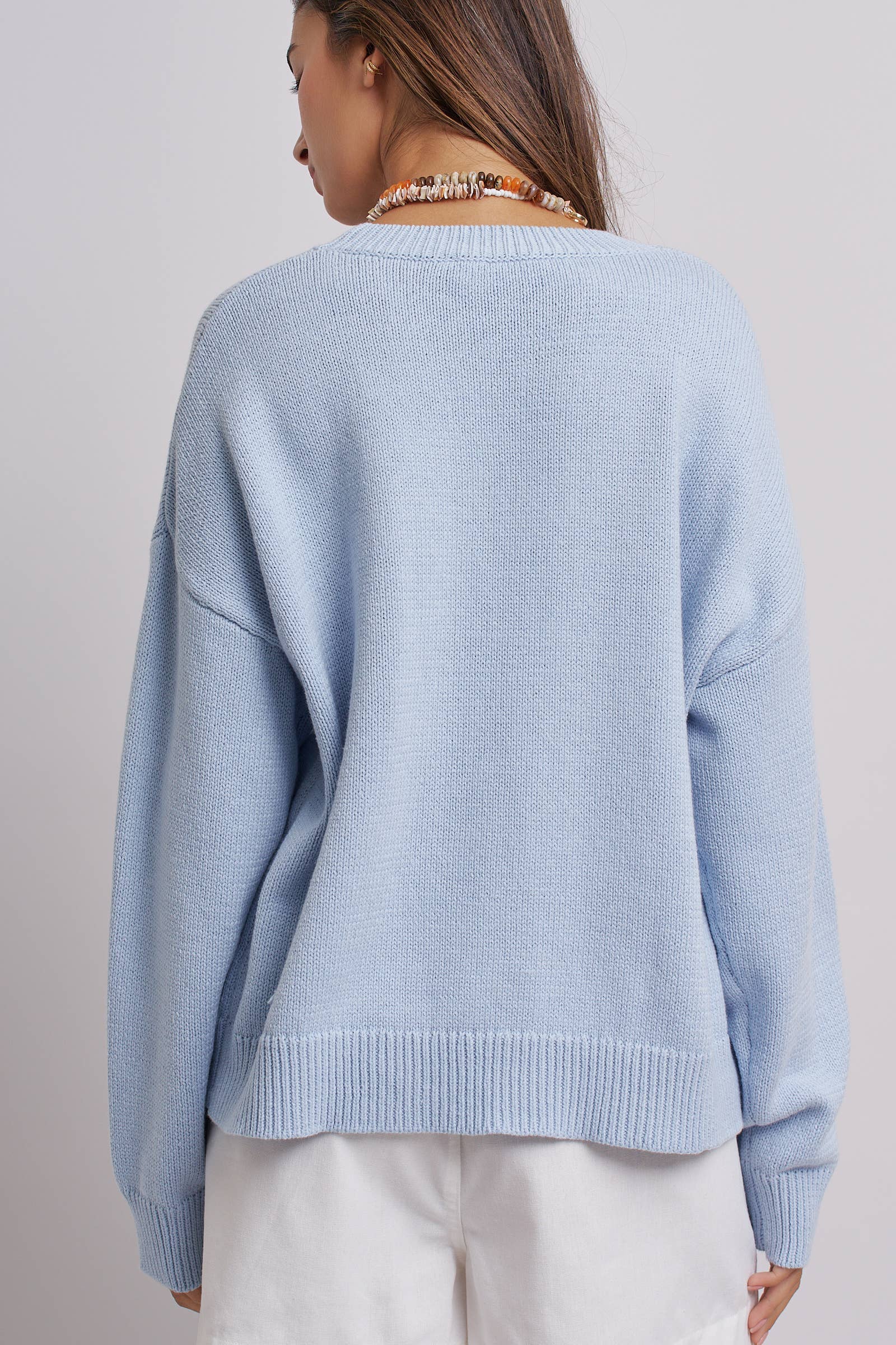 Off The Hook Knit Sweater