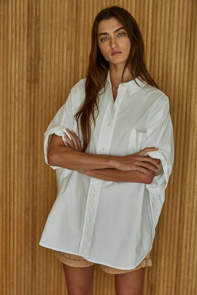 The Everyday Oversized Button Up