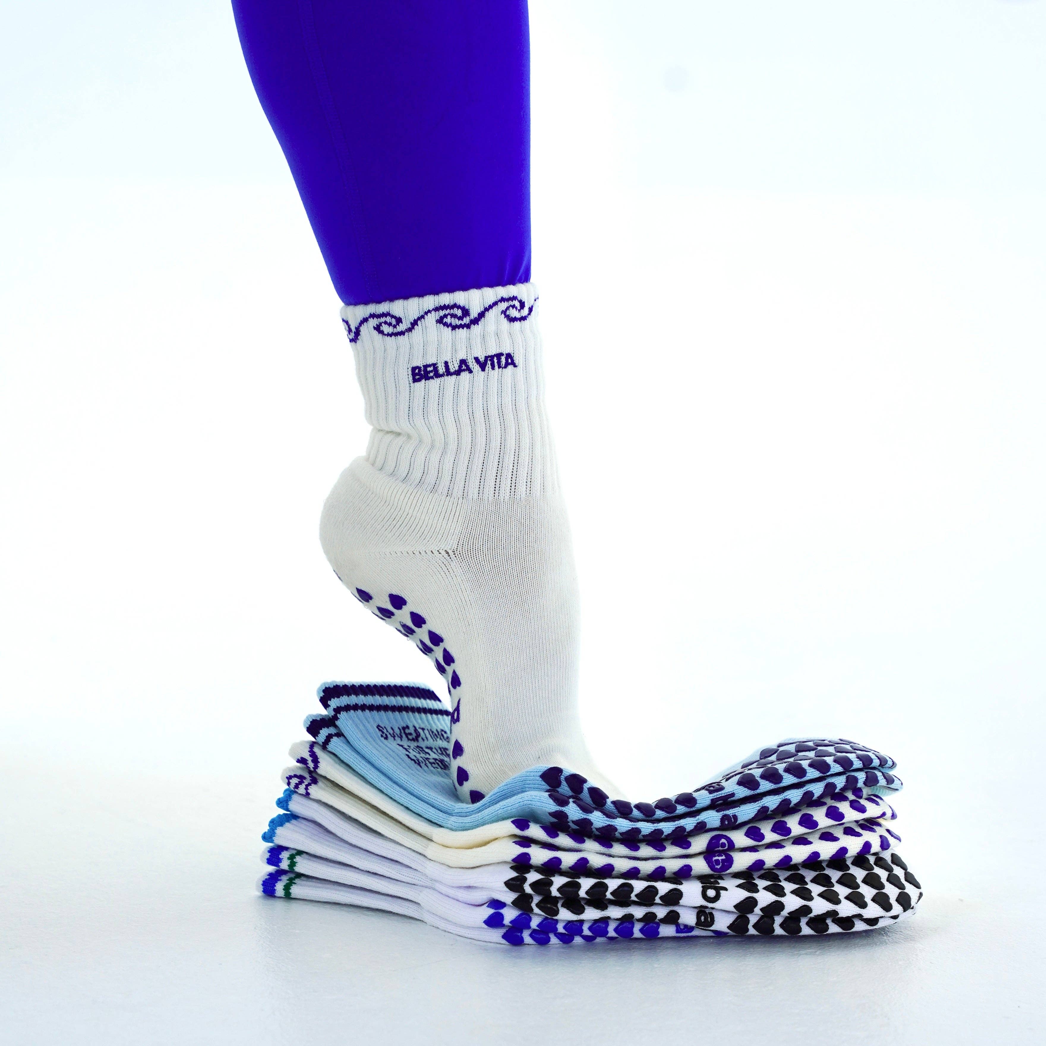 Sea Shell Grip Socks