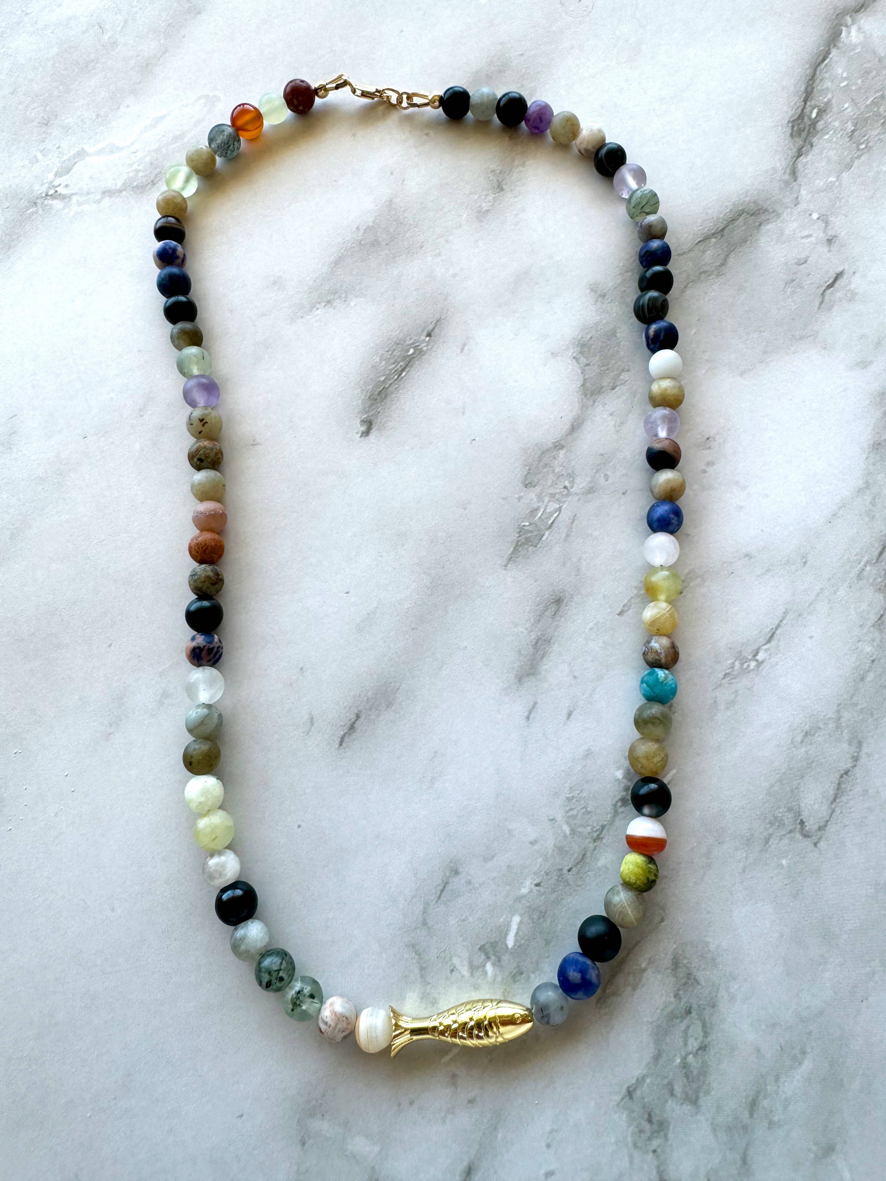 Sardine Social Necklace