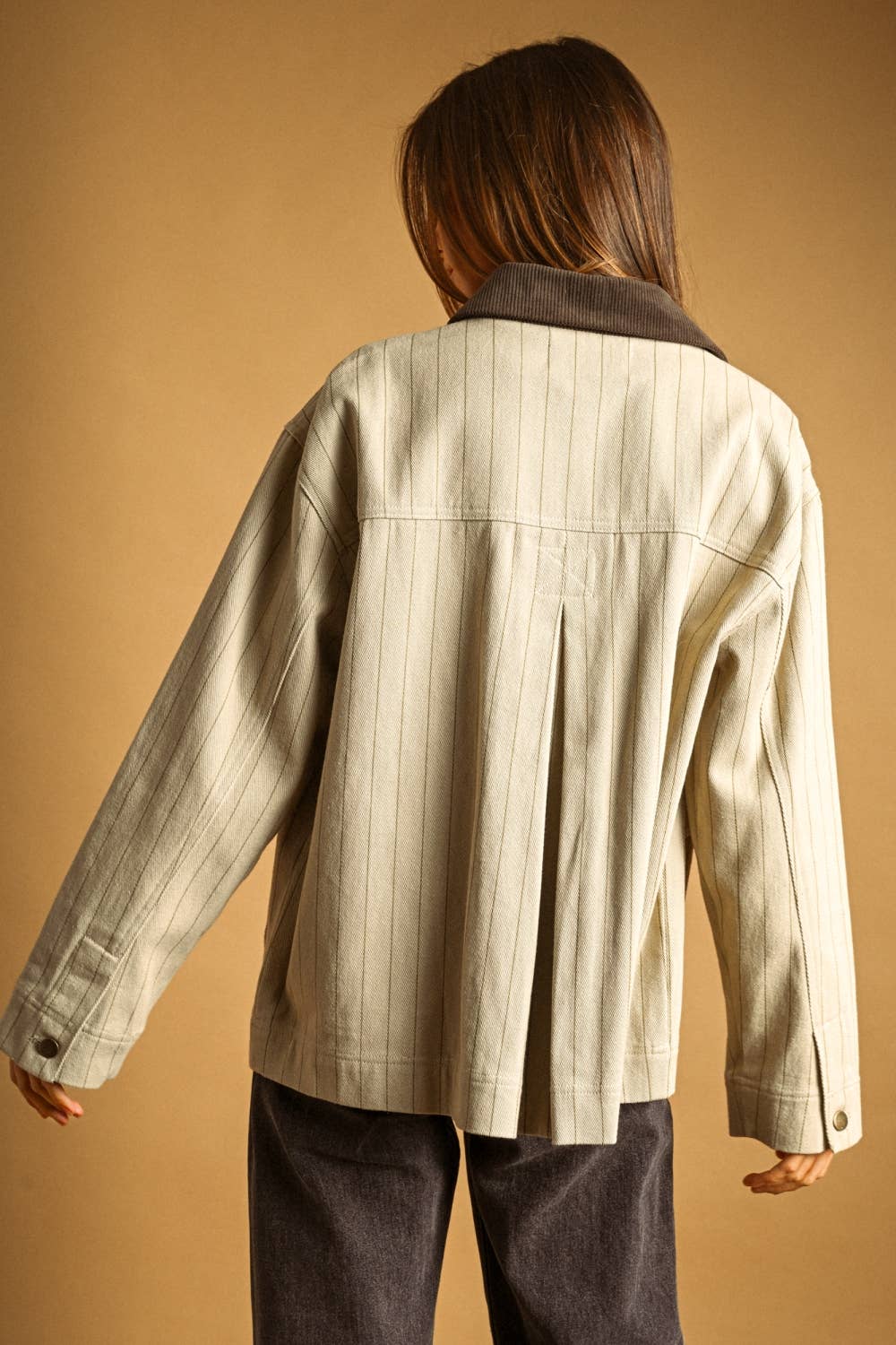 The Stable Stripe Barn Jacket