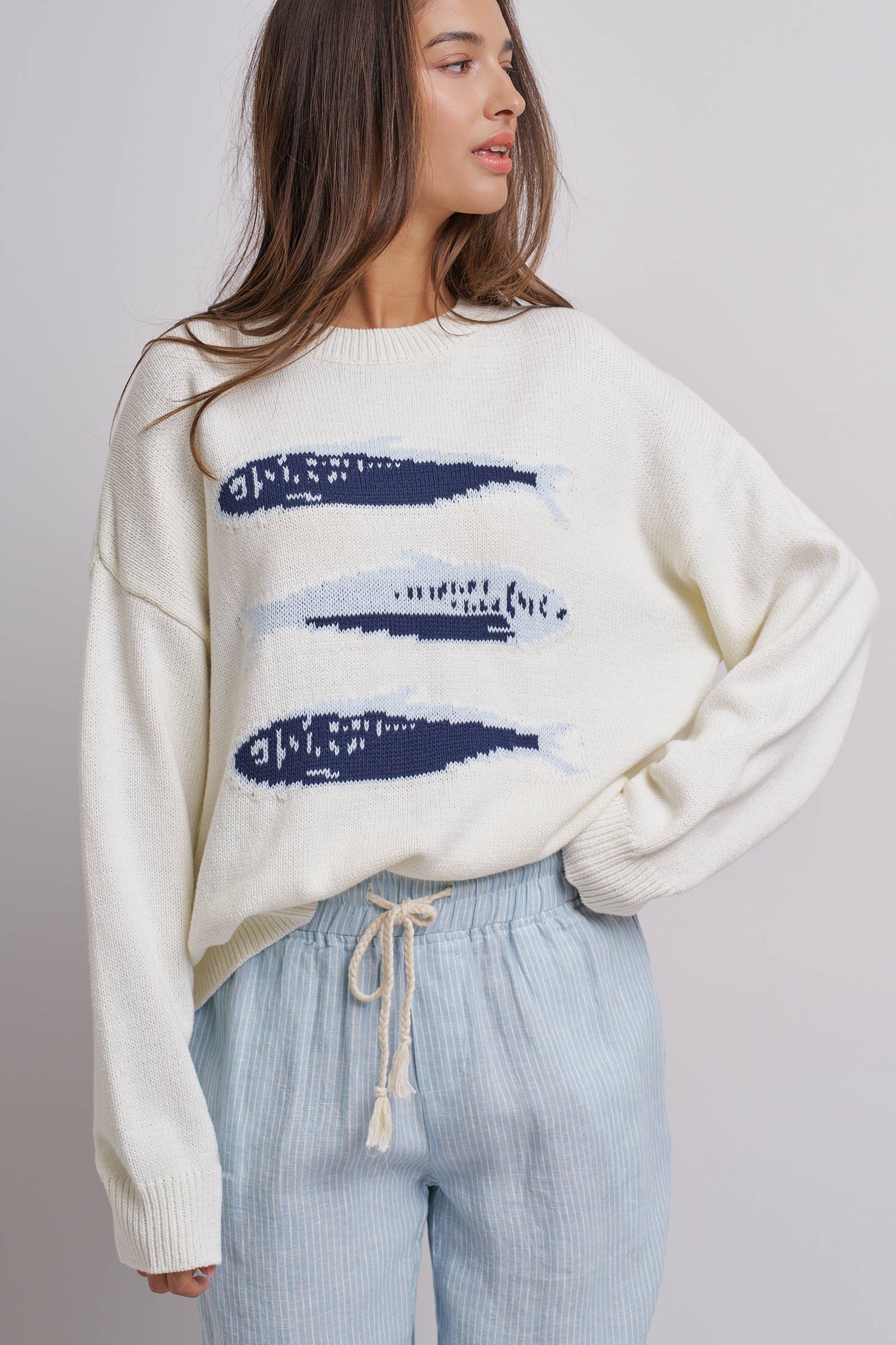 Off The Hook Knit Sweater