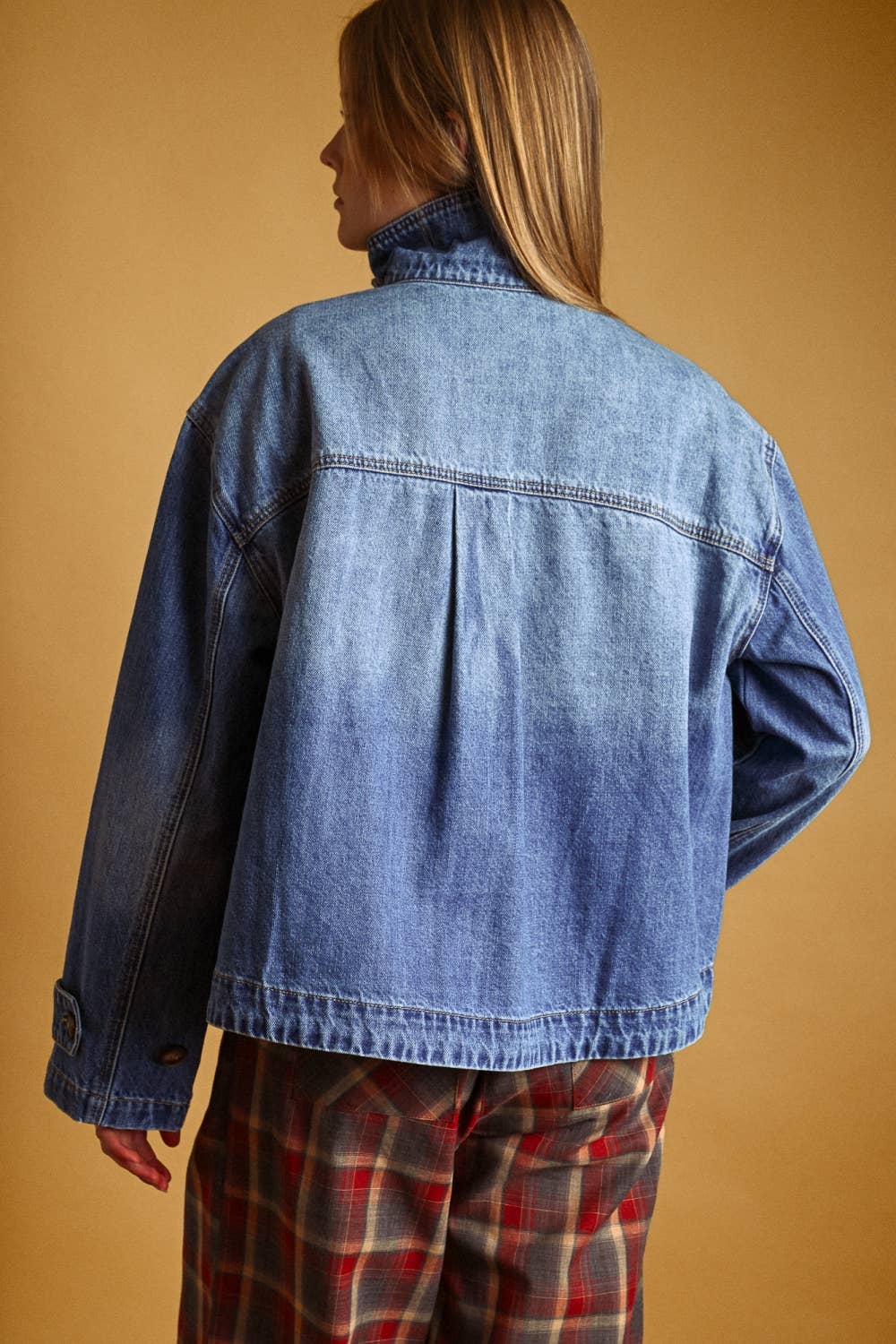 Mercer Denim Trench Jacket